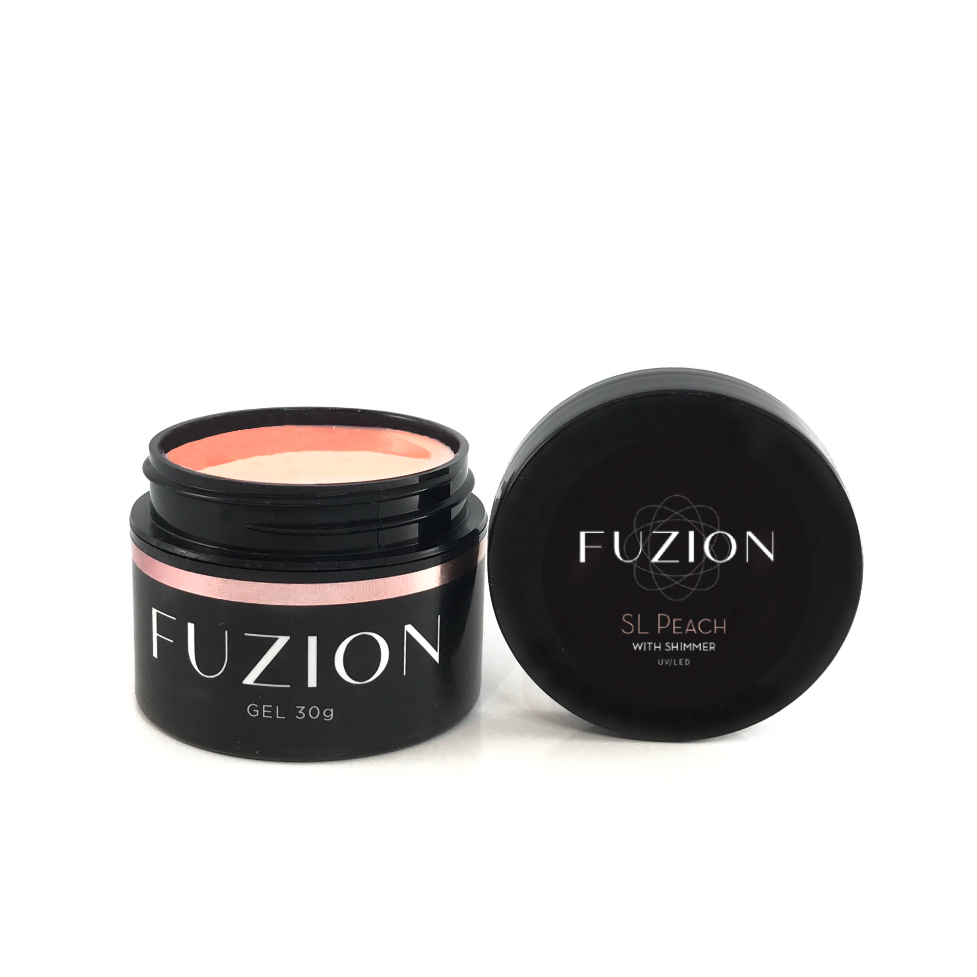 Fuzion Gel - SL Peach Builder *Shimmer* - Creata Beauty - Professional Beauty Products