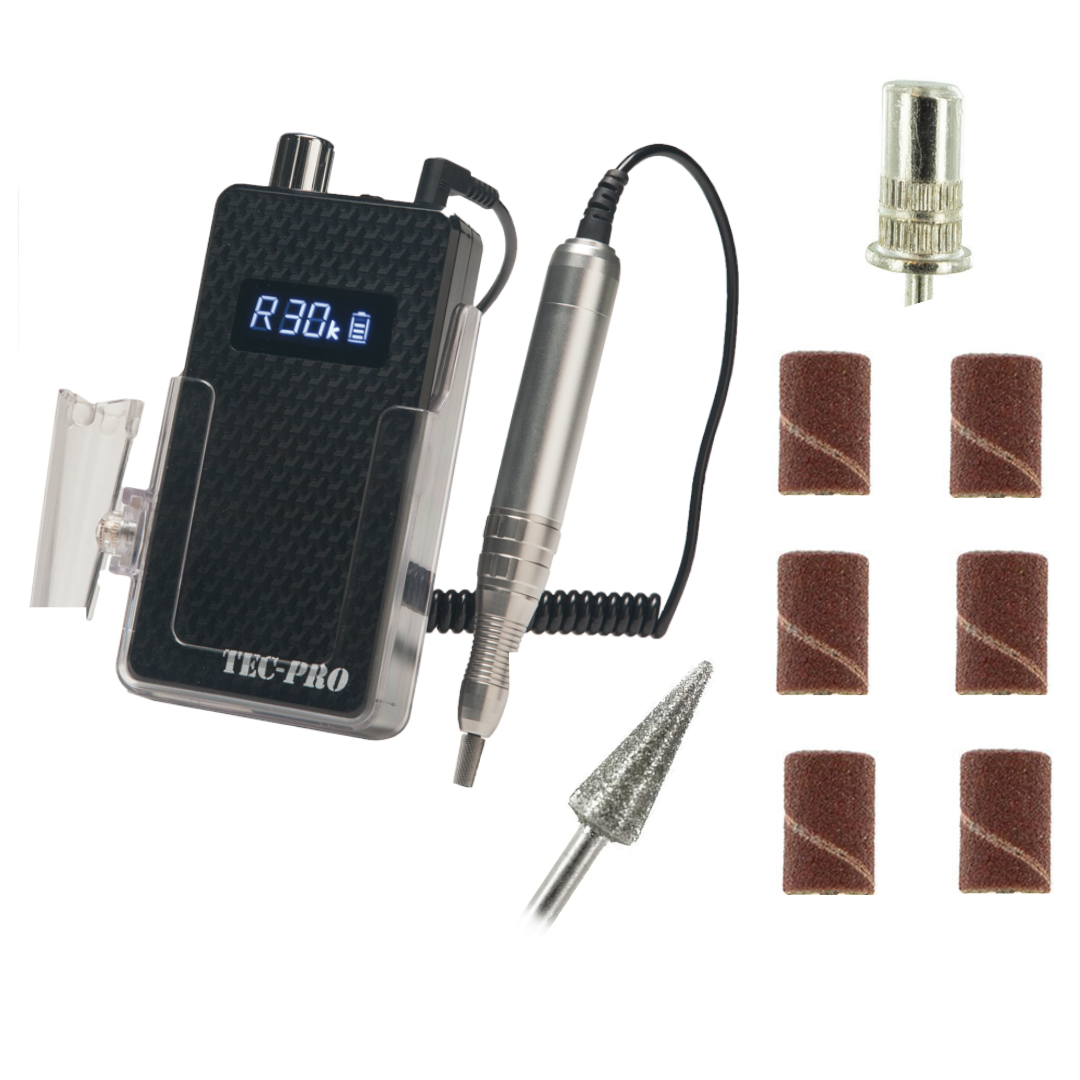 Tec-Pro 30K Professional Manicure & Pedicure Nail Machine - Creata Beauty - Professional Beauty Products