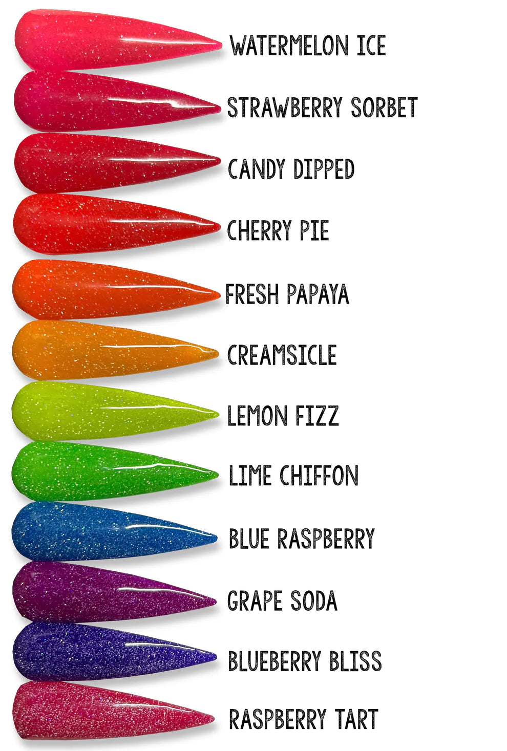 Wildflowers Neon Flare Reflective Gel Polish - Candy Dipped - Creata Beauty - Professional Beauty Products