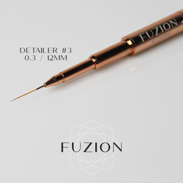 Fuzion Brush - Signature Nail Art Series Set - Creata Beauty - Professional Beauty Products