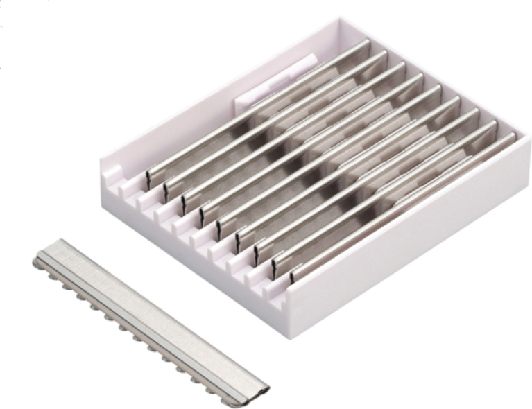 Feather Standard Blades (10 blade Dispenser) - Creata Beauty - Professional Beauty Products