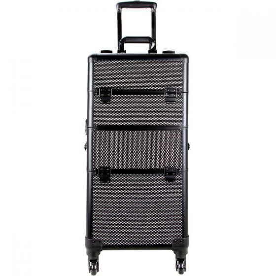 VER Beauty - Black Krystal Rolling Case - Creata Beauty - Professional Beauty Products