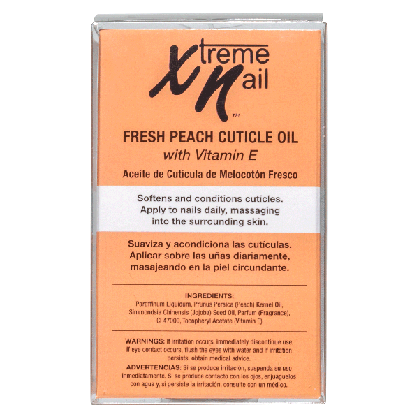 Xtreme Nails Cuticle Oil - Fresh Peach :: NEW PACKAGING - Creata Beauty - Professional Beauty Products
